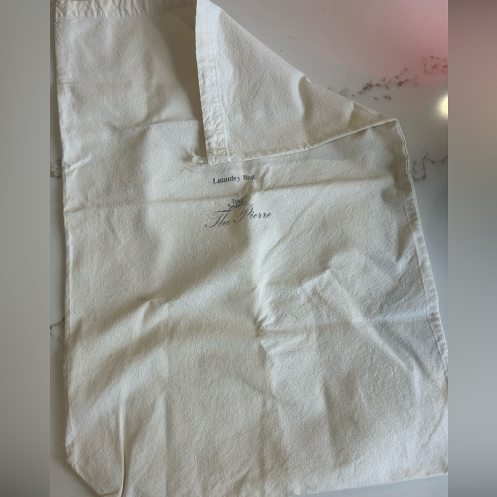 Vintage Four Seasons The Pierre laundry bag